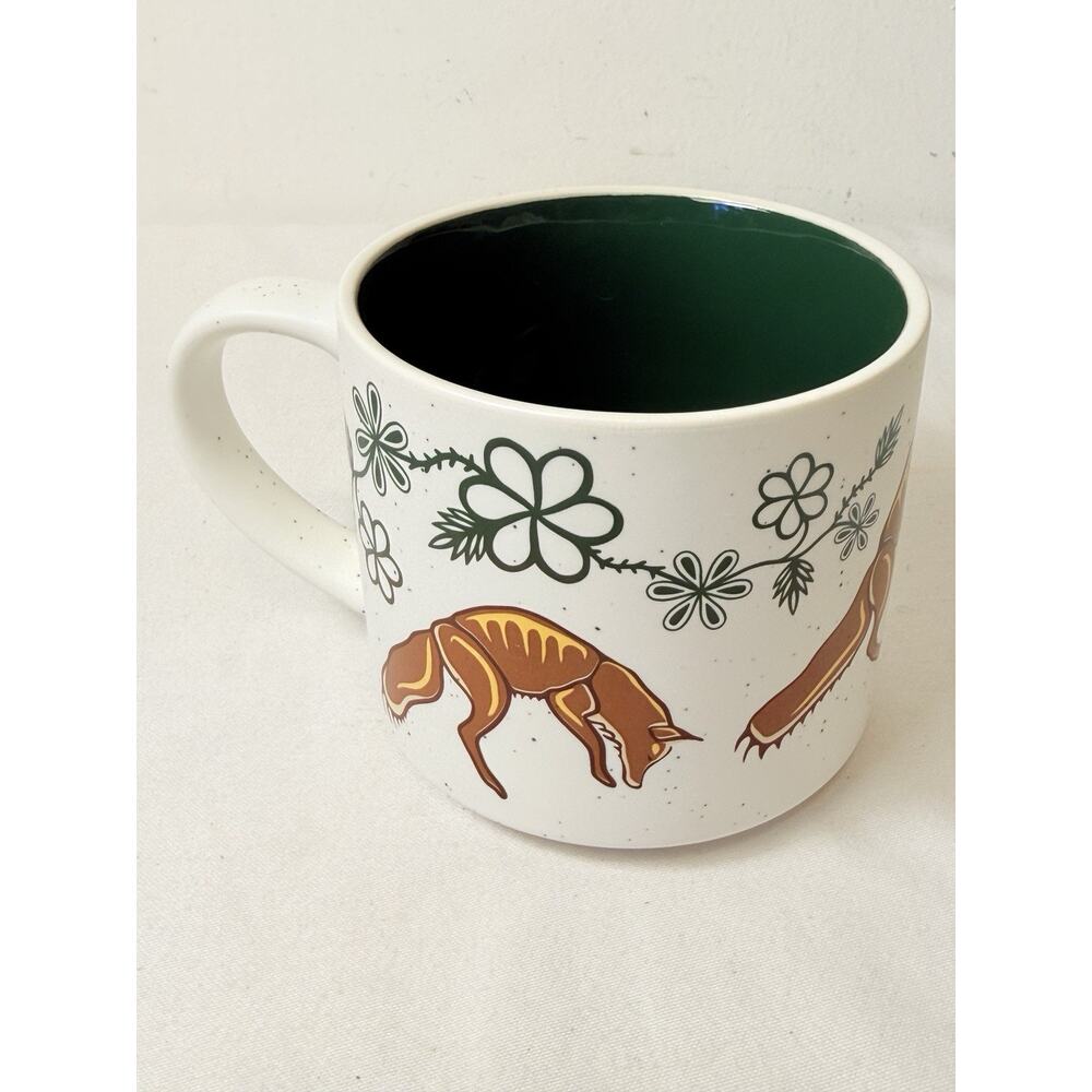 Native Northwest Foxes Ceramic 16oz Mug - Picture 3 of 8